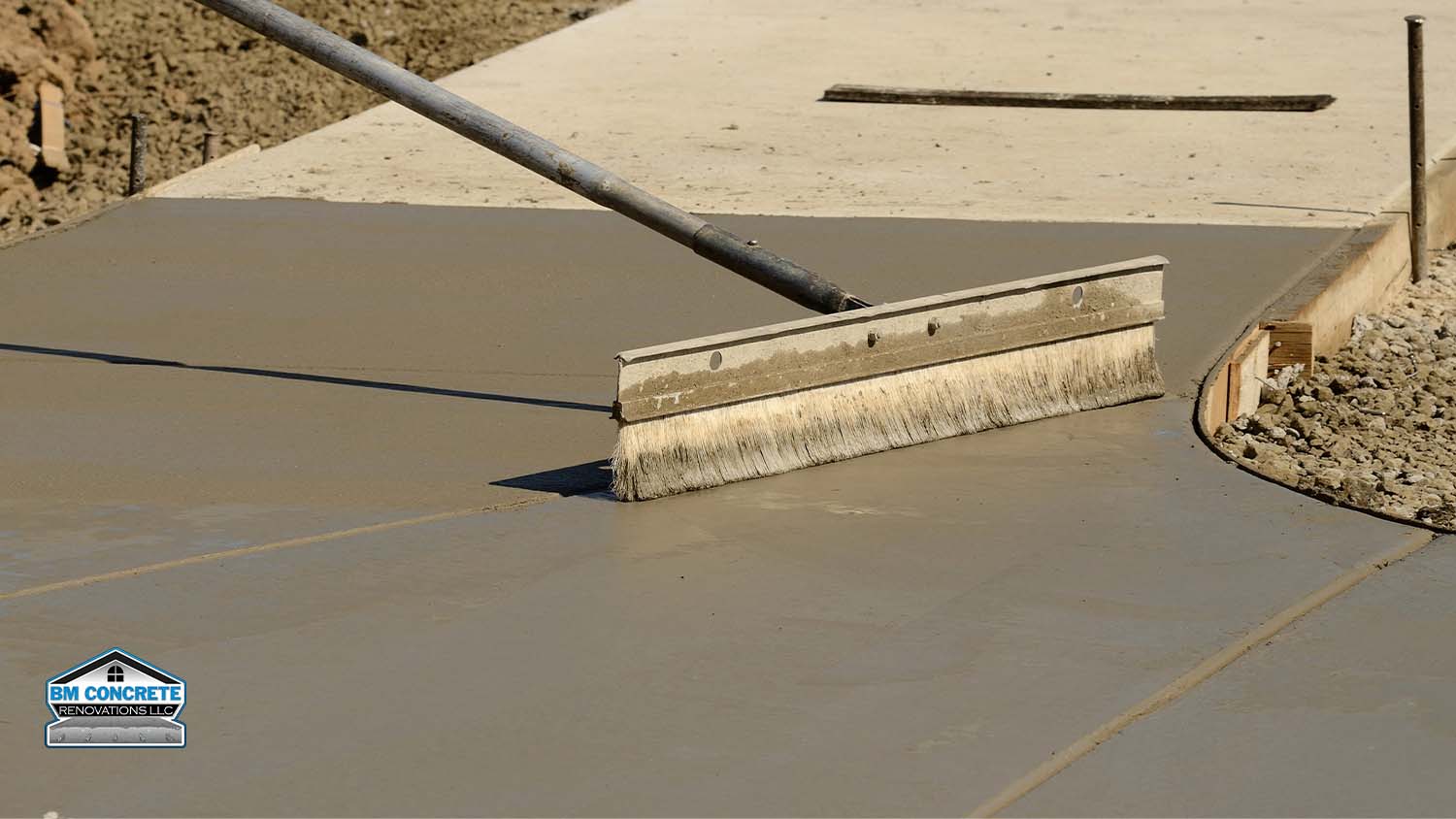 BROOM FINISH CONCRETE